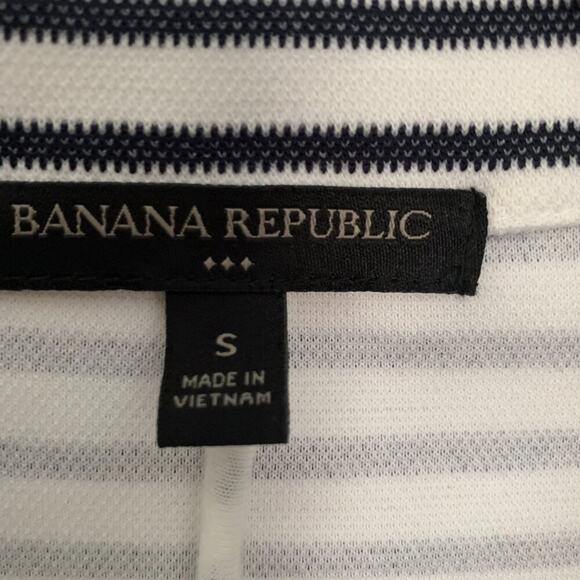 Banana Republic Women's Pique Knit Striped Blazer - Picture 5 of 14